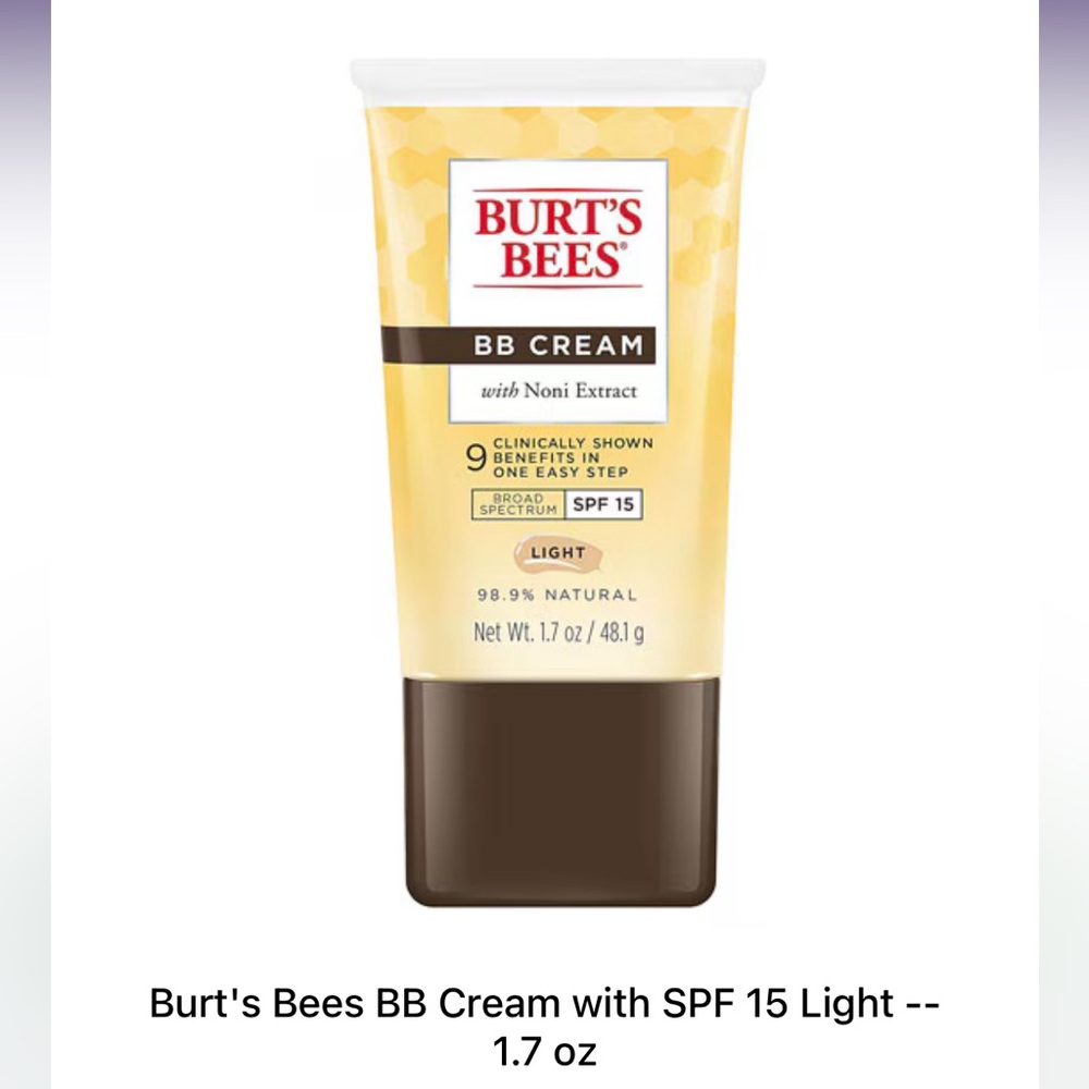 Burt's Bees BB Cream with Sunscreen